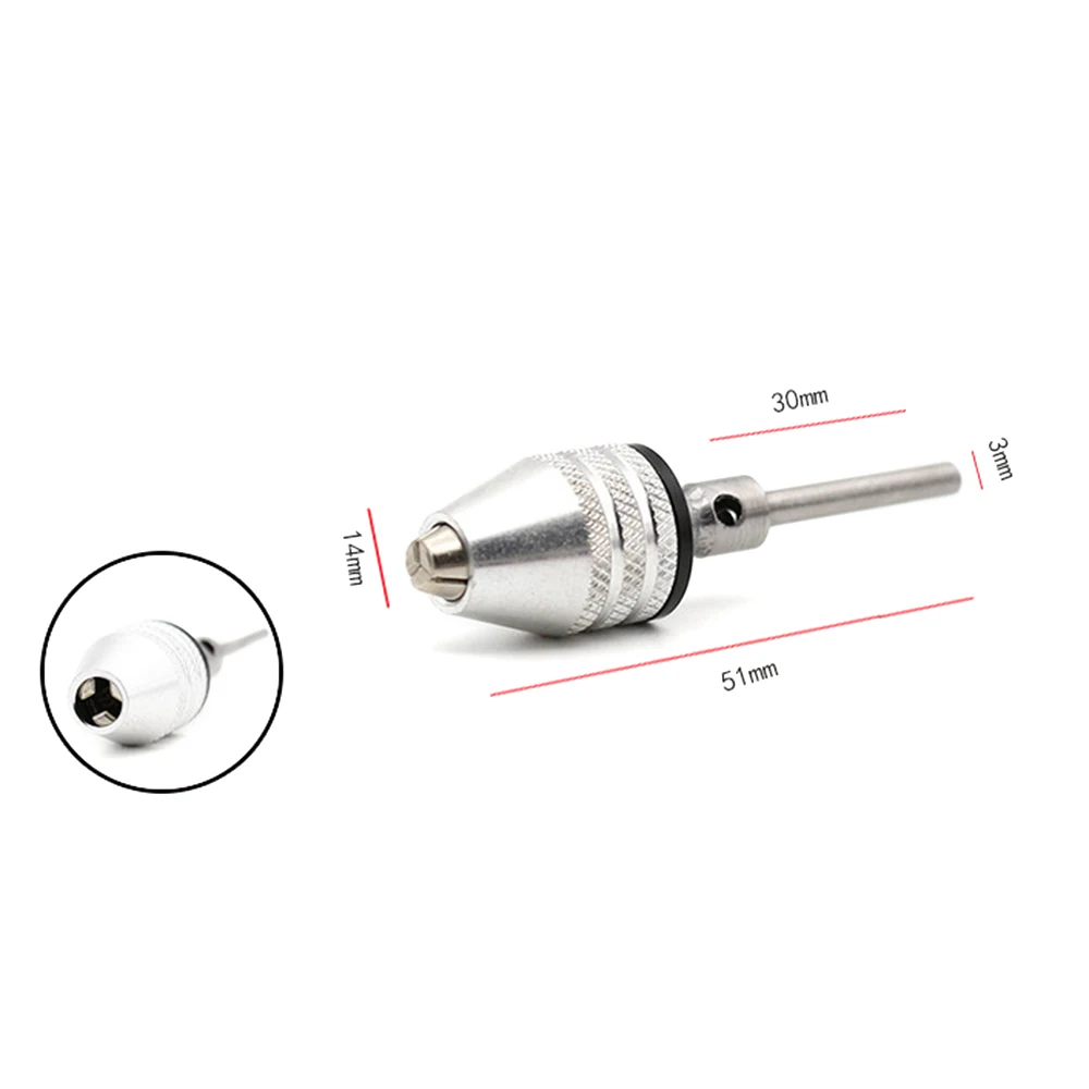 Электрический мини 0,3-3,4 мм шлифовальный сверлильный патрон шестигранный Универсальный сверло конвертер, отвертка адаптер драйвера
