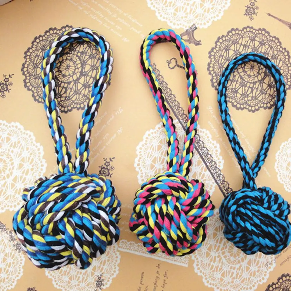 

Dog Supplies 2019 New Toys Cotton rope pet toys Tooth Cleaning Puppy dolls small to medium dogs Drop shipping Large Small Dogs