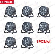 Songxu 8 шт./лот Новые 10 Вт* 12 шт. высокой мощности RGBW 4IN1 LED Par свет/SX-PL1210A