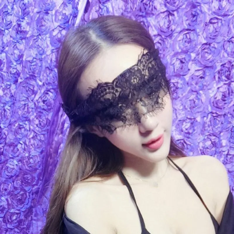 Женские сексуальное женское белье горячий черный кружево маска для глаз с 1 пара Прихватки для мангала ручной обёрточная бумага костюмы