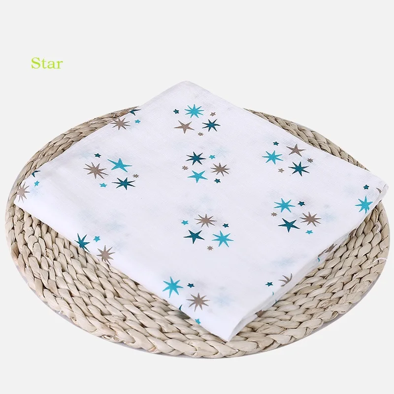 Хлопок Детские муслиновые одеяла пеленки одеяла для новорожденных ins марлевые детские спальные принадлежности swaddleme банное полотенце