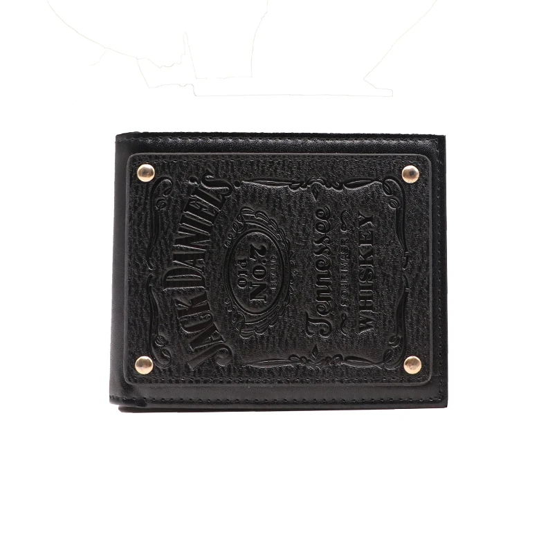 Jack Daniel's Black Whiskey Billfold Wallet (3)