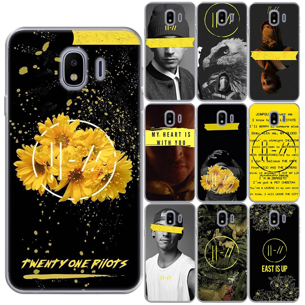 

Twenty One Pilots 21 TPU Case Cover For Samsung Galaxy J3 J7 J8 J6 J4 Plus 2018 J3 J5 J7 2016 2017 M10 M20 M30 J5 J2 Prime Pro