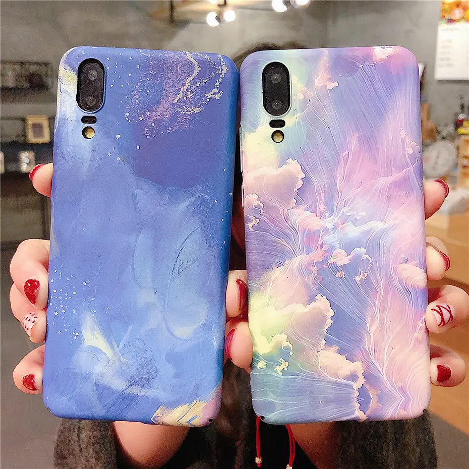 MOUSEMI Case On For Huawei P20 Lite Phone Case Hard Cases Flower For Huawei Honor 10 Nova 3E P20 Pro, For Huawei P20 Lite Case   (4)