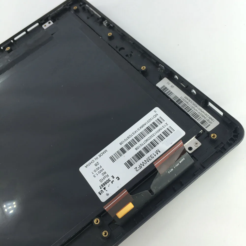 13,3 ''N133HSE-EB2 lcd сенсорный экран дигитайзер в сборе для Asus T300L T300LA с рамкой 5404r