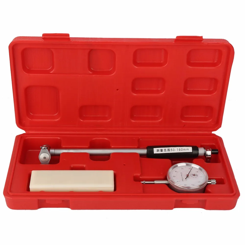 Buy Dial Bore Gauge 50 160mm/0.01mm Center Ring Dial