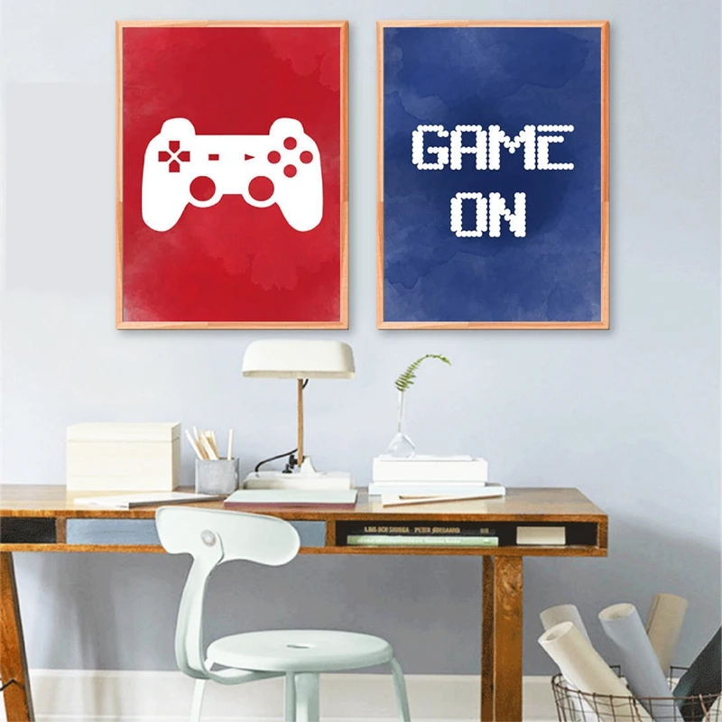 Video Game Canvas Art Painting Home Decor