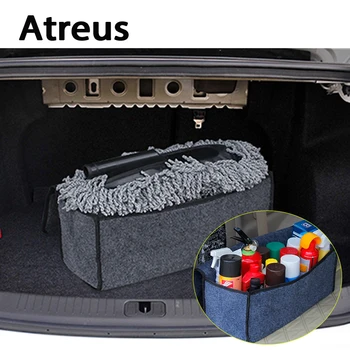 

Atreus Car Seat Back Trunk Box Bag Storage Organizer Holder For Mercedes benz W204 W203 W211 AMG Mini cooper Skoda octavia a5