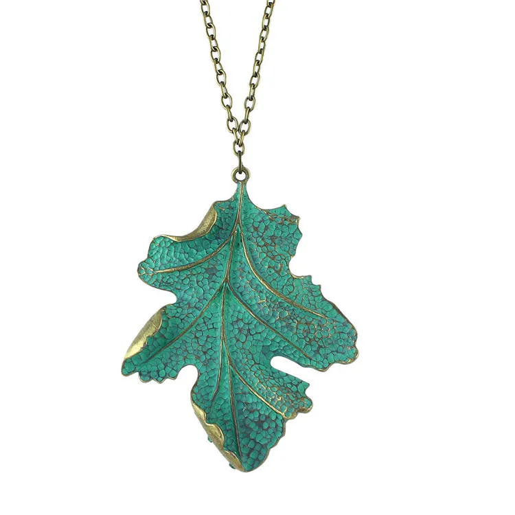 Женское Ожерелье с простыми листьями|female necklaces|fashion necklacenecklace fashion |