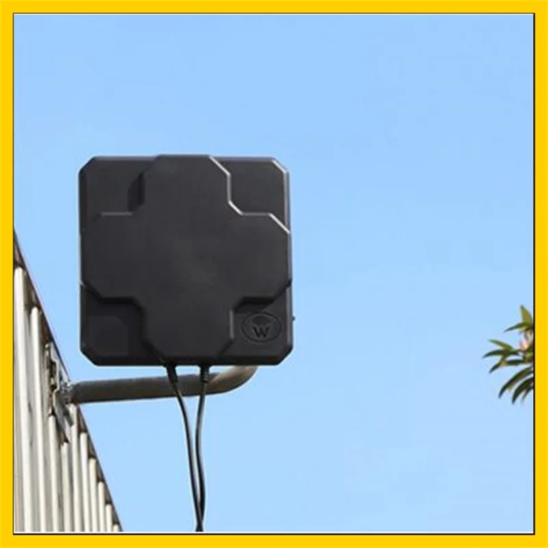 

4G Outdoor Antenna Panel 2*22dbi 4G LTE Aerial Directional MIMO External Antenna 10 cable N Male connector For 4g Router