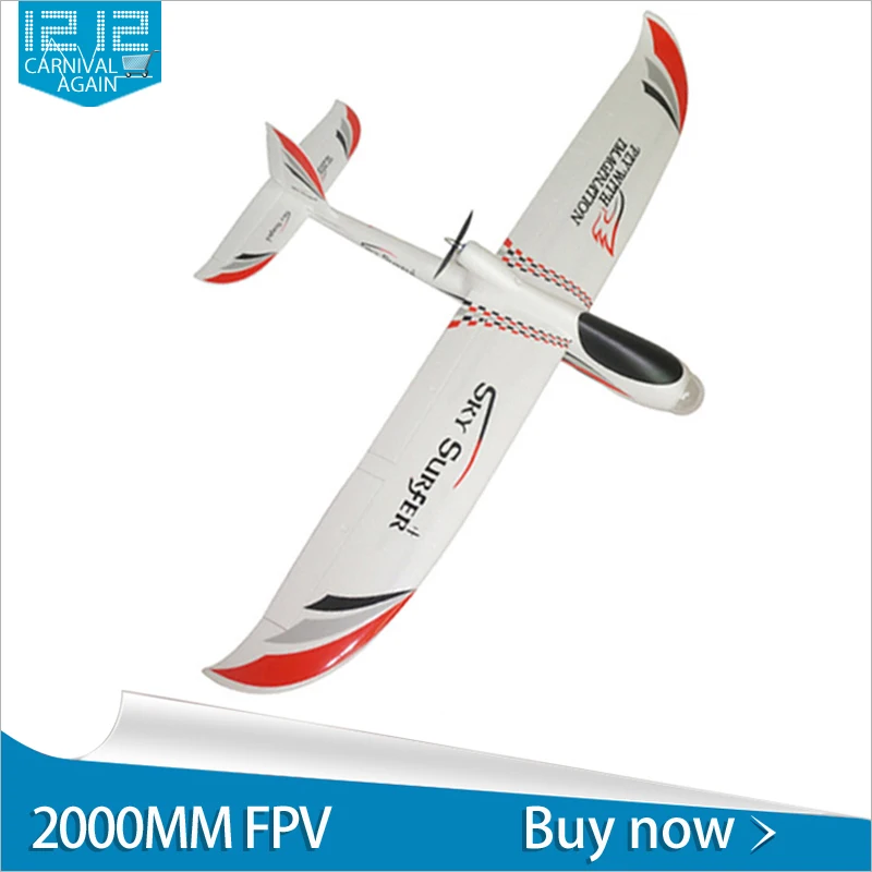 RC airplane 2000mm Skysurfer Glider aeromodel Remote control air plane