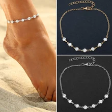 Браслет на ногу невесты браслет флэш браслет ювелирные изделия для Для женщин туфли для девушек, женские ботильоны браслет цепочка на ногу шарма ювелирных изделий Сандалеты с перепонкой на лодыжке ремешок