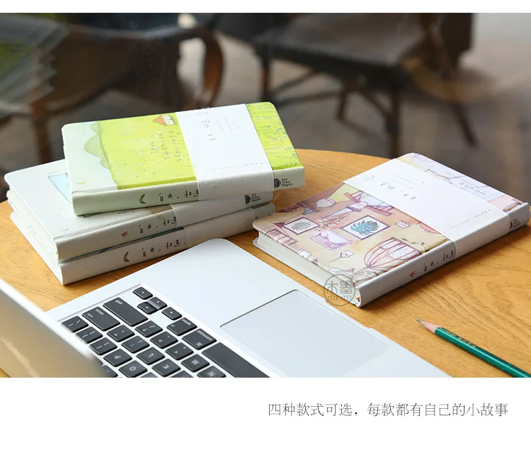 Kawaii A5 переплет Цвет страниц персональный ноутбук наклейки для дневника книга журнал милые канцелярский школьный офисный принадлежности для девочек