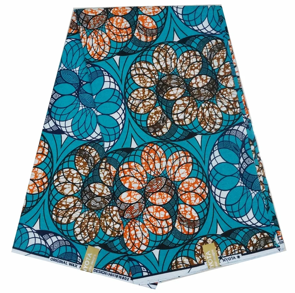 

african real wax print fabric ankara fabric african real wax print african fabric tissue print dresses material A1057