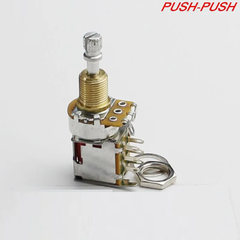 Потенциометр пуш пул 500 отсечка. Push pull 500k. Push-push потенциометр. Потенциометр пуш пуш. Нажимной потенциометр.
