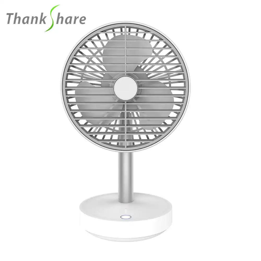 Thankshare Mini Usb Desk Fan Portable Ultra Quiet Creative Electric Fans Silent Desktop Ventilador Rechargeable Fan For Home Fans Aliexpress