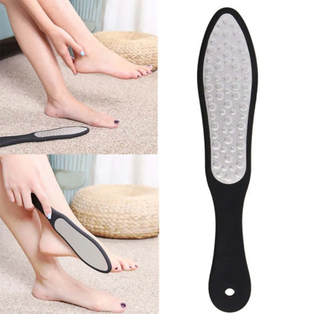 

Double Sides Foot Rasp Heel File Hard Head Skin Callus Remover Stainless Steel instruments for Pedicure Feet Care Tool