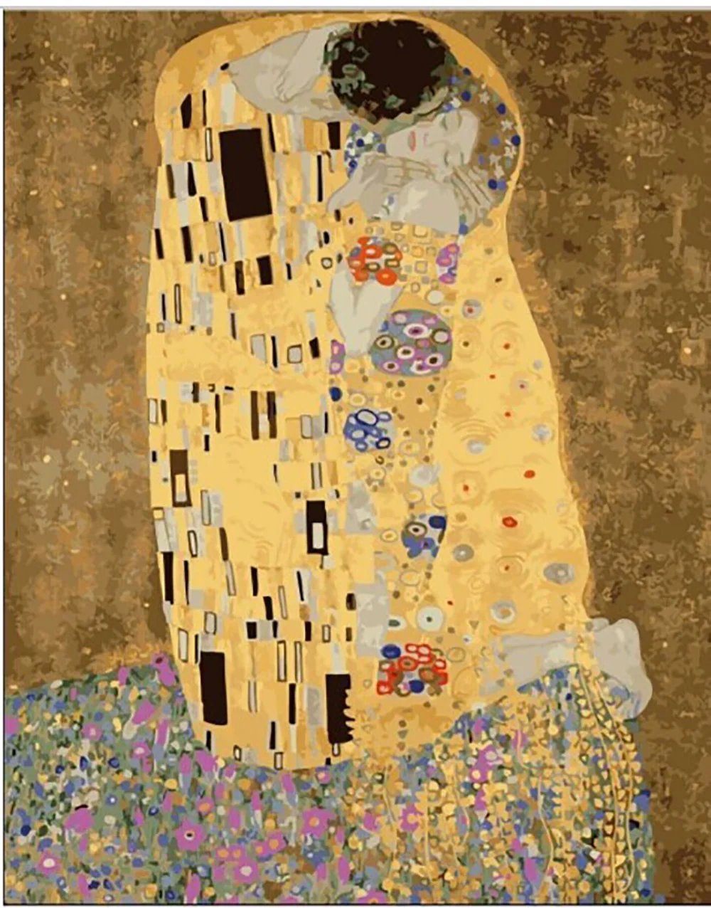 gustav-klimt-kiss-painting-gifts-DIY-handmade-painting-by-numbers-abstract-drawing-coloring-by-numbers-on