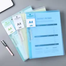 1 шт. классические A4 папка с зажимом папка для бумаг чехол для органайзера чехол хранение документов клип держатель офисные канцелярские принадлежности для школьников