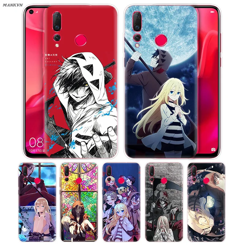 

Soft Case for Huawei Honor 7C 7A 7S 8X 8C 9i 9N P8 P9 Y9 Lite Pro 2018 2019 Satsuriku no Tenshi Cartoon Protective Silicone Case