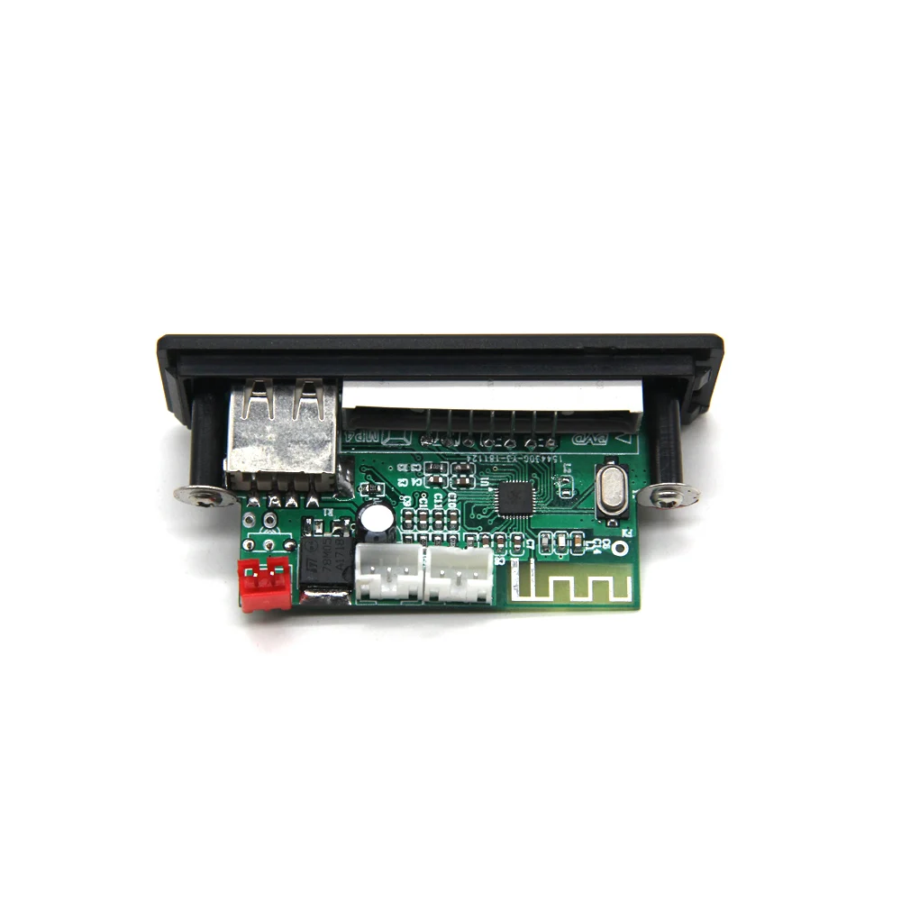 Автомобильный аудио USB TF FM модуль беспроводной Bluetooth радио 5 в 12 В MP3 WMA декодер