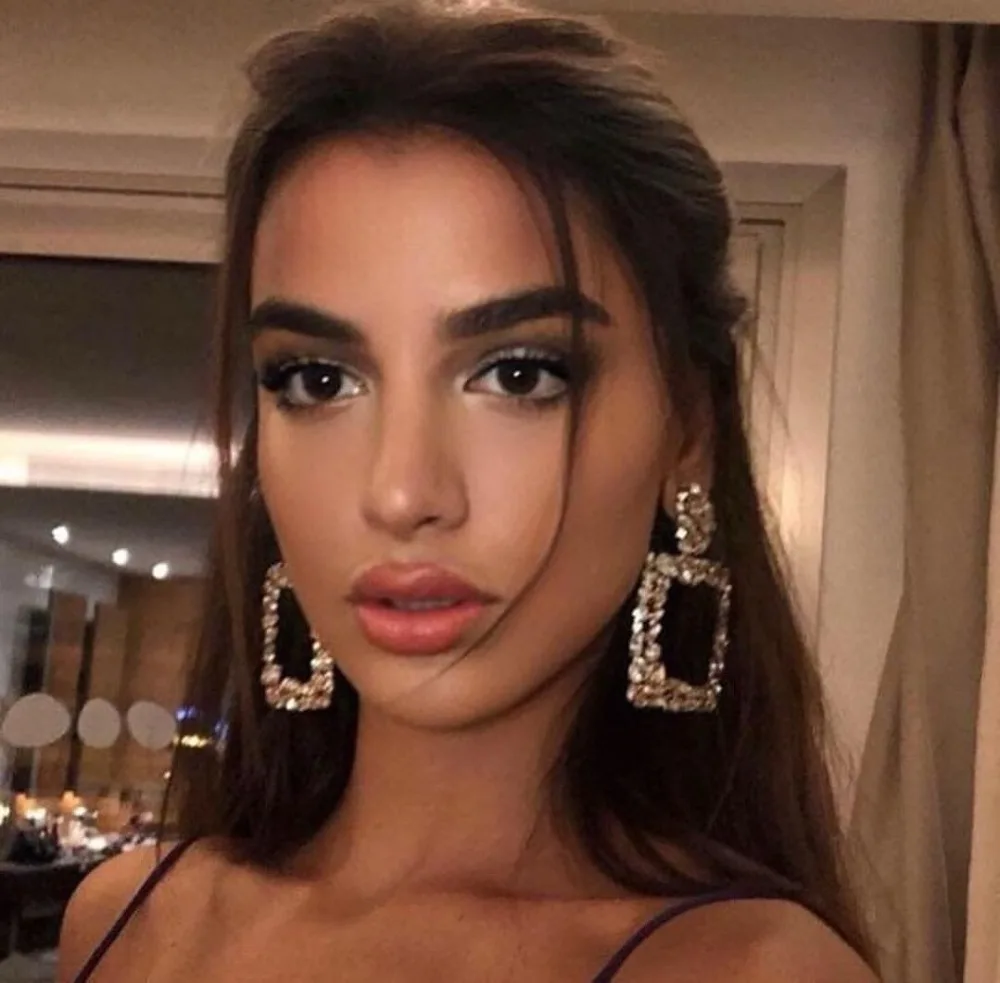

Miwens 30 Designs All White Crystal Metal Drop Dangle Earrings Women Trendy High Quality Handmade Jewelry Party Statement A826