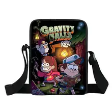Гравити Фолз сумка на плечо сумка для мальчиков и девочек мини сумка Гравити Фолз-чашечки детские школьные сумки с рисунком из аниме Bao с рисунком из геометрических фигур для малышей, сумка через плечо