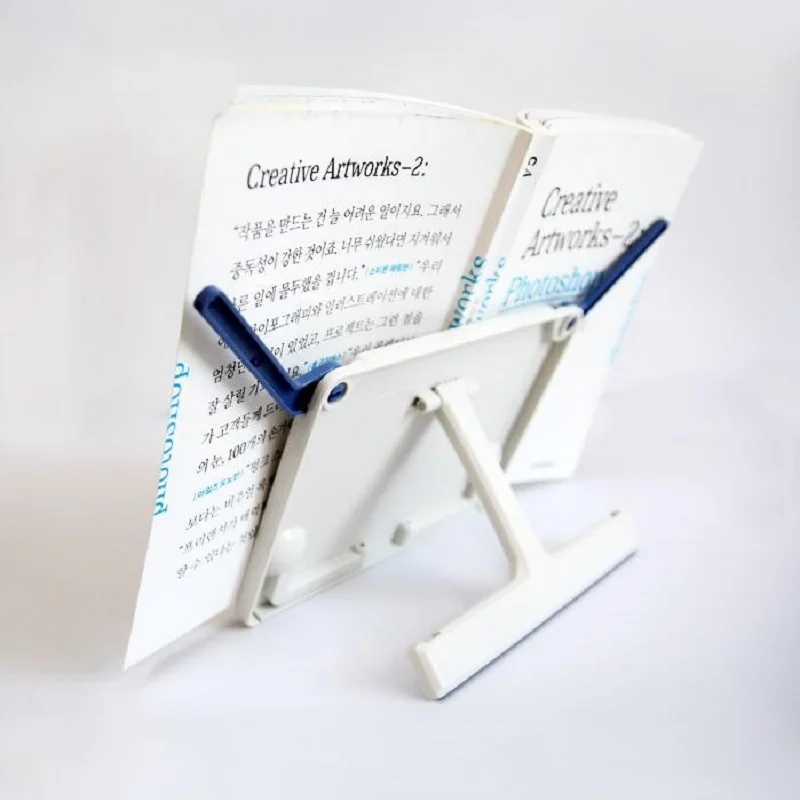 

Portable Bookstand 60-degree Angle;Compact Size But Strong;Slim,Light-weight and Ergonomically Designed Bookstand BST-07