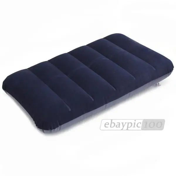 car travel inflatable pillow cushion back rest outdoor