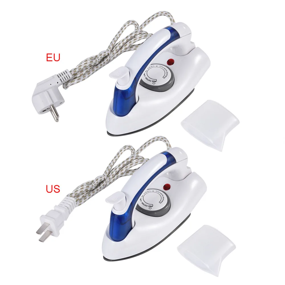 

110V/220V Mini Foldable Handheld Garment Steamer Portable Compact Handheld Steam Travel Iron Temperature Control