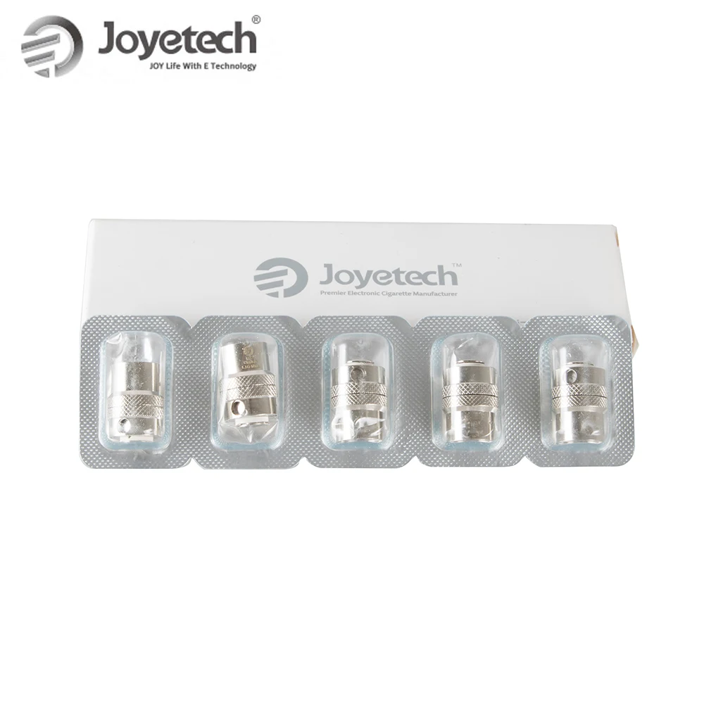 5 шт./лот оригинальная катушка Joyetech LVC Clapton 1 Ом MTL головка для Cubis Pro атомайзер eGo Aio