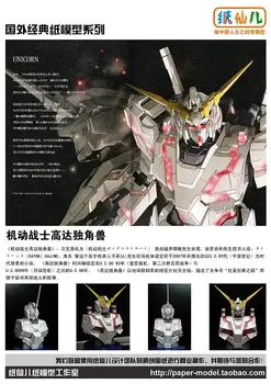 

Paper Model As High As Animation Peripheral Unicorn Chest Parts Movable