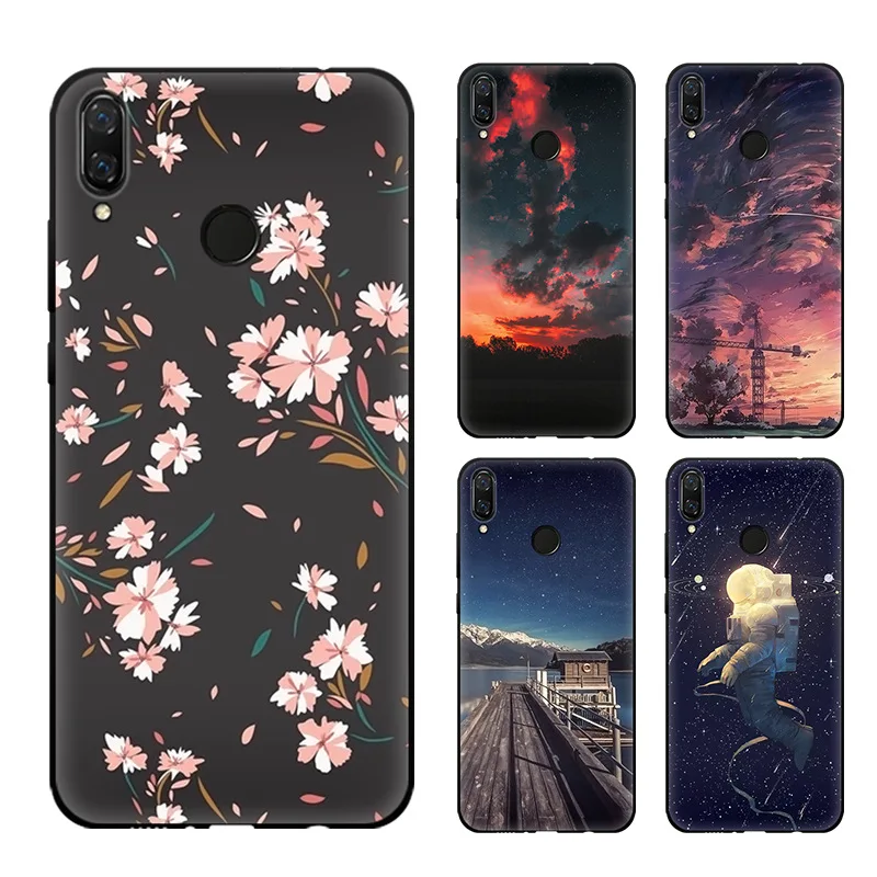 

Huawei Nova 3 Case,Soft TPU Cartoon Painted Back Cover Phone Cases For Huawei Nova 3i Coque 6.3 inch #1022
