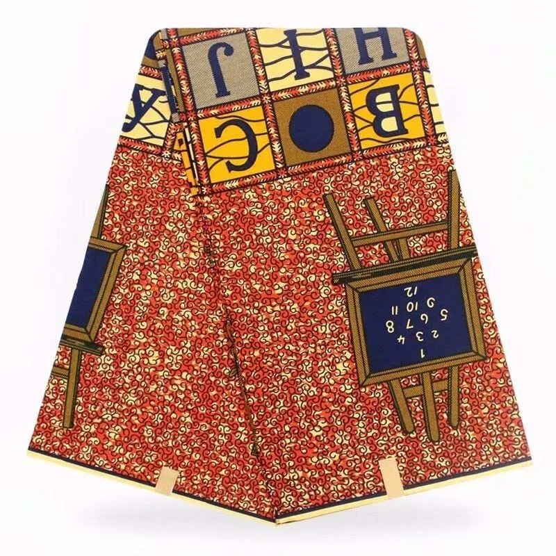 

African Veritable Wax High Quality African Fabric Real Wax Print Ankara Fabric African pagne africain 2019 New Veritable