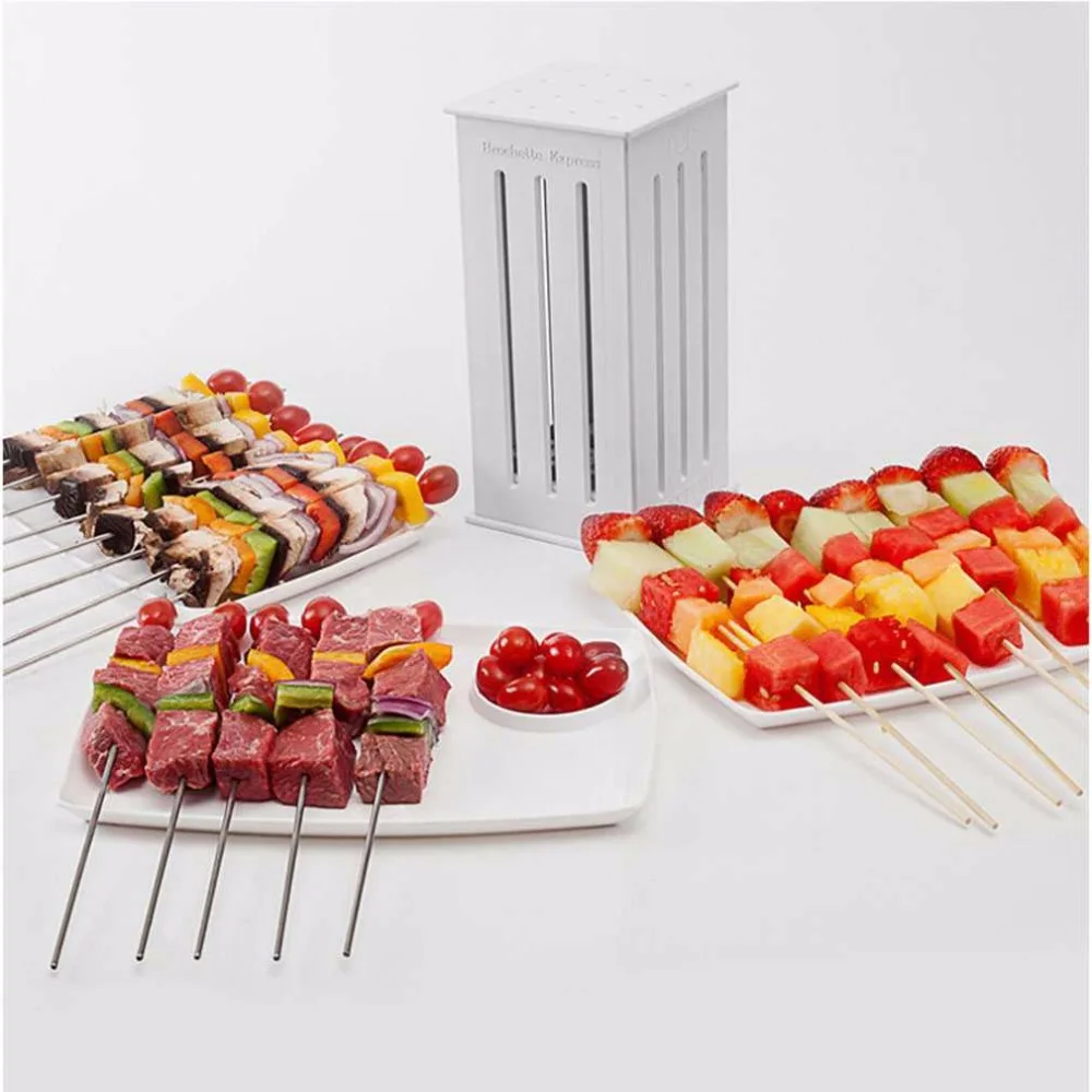 16 Holes Meat Skewer Barbecue Tool Roasting Machine For Roasting Skewer