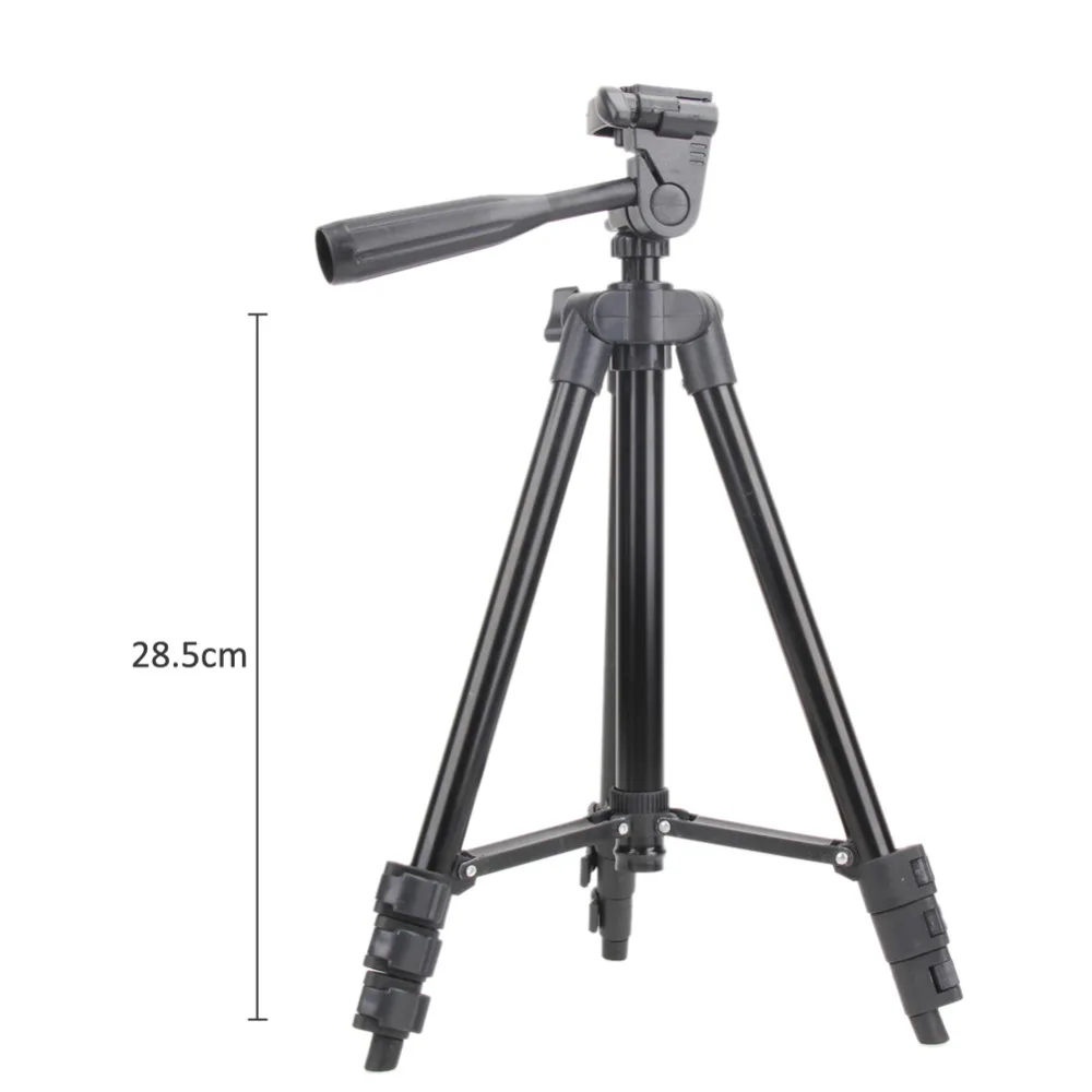 

Universal 1/4 inch Mount Screw Camera Tripod Professional Adjustable 360 Degree Rotatable Camcorder Aluminum Stabilizer Stand