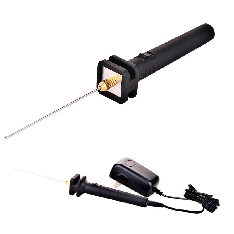 1 Set   2-20CM Electric Foam Cutter Black Electric Styrofoam Foam Cutter Hot Wire Foam Cutting Machine Pen w/ Voltage Adapter