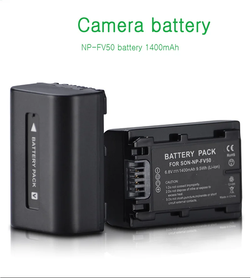 For-Sony-NP-FV50-LCD-USB-Charger-+-1400mAh-NP-FV50_03