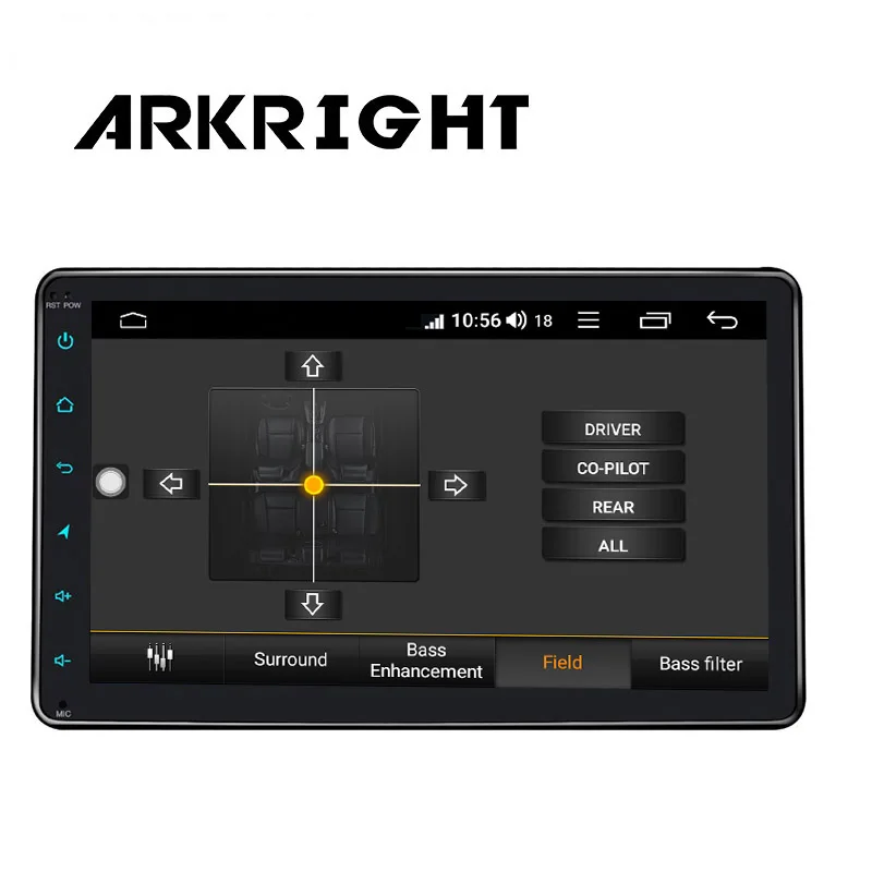 Автомобильный мультимедийный плеер ARKRIGHT автомагнитола на Android с 8 &quotэкраном
