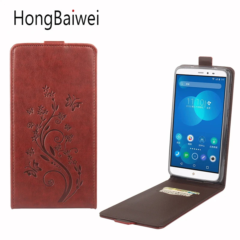 

Case for PPTV King 7 Cover Leather Flower Pattern Vertical Flip Luxury Card Slot Phone Case Cover for PPTV King 7 7S PP6000