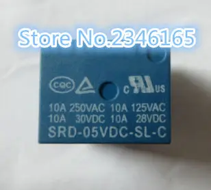 5 шт./лот реле SRD-05VDC-SL-C 5pin 5V DC Высокое качество | Электронные компоненты и