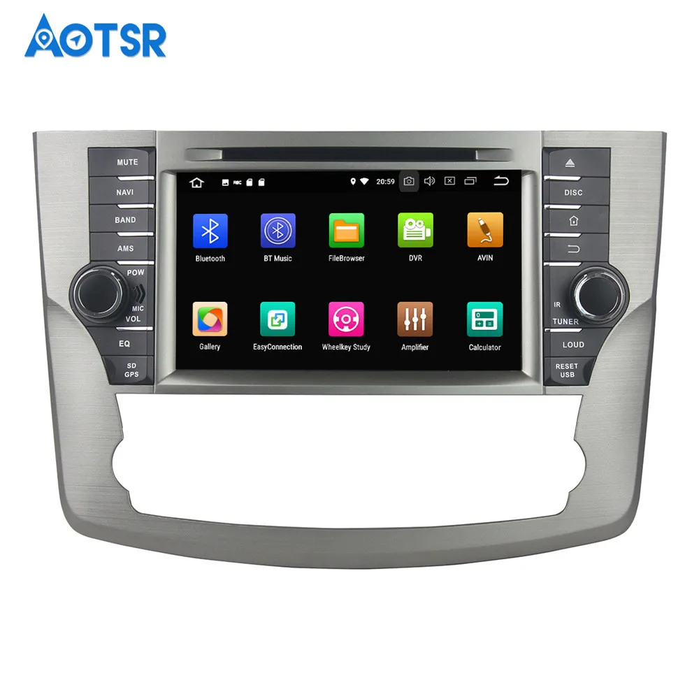 Sale 1 din Android 8.0 Car dvd player GPS Radio For Toyota Avalon 2011 2012 4+32GB Touch Screen multimedia player tape recorder Audio 7