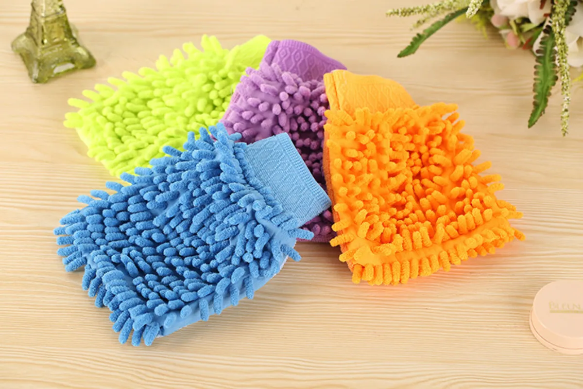 1pc Towel Mop Microfiber Towels Tools Cleaning Cloth Car Wash Washing Gloves Car Washer Towel