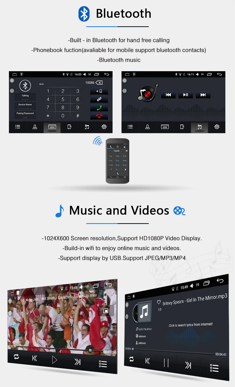 Sale Android 8.1 Car No DVD Player GPS Navigation For Honda CRV 2006-2011 9" 2 Din Car Radio Stereo Multimedia Audio Player 3