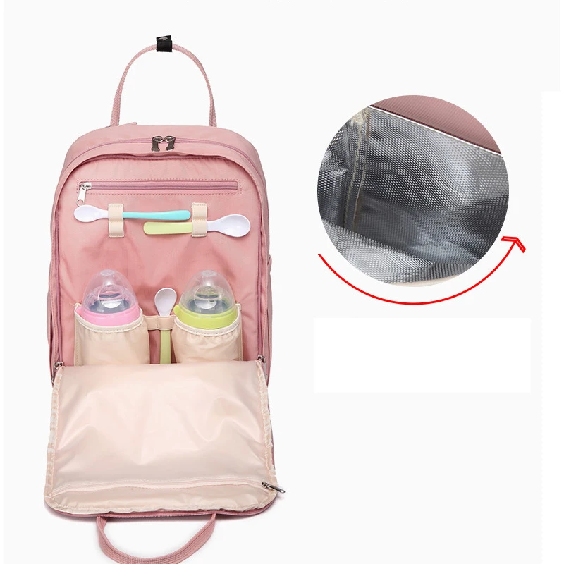 

Multi-function Mummy bag shoulder bag large capacity waterproof backpack light travel baby care diaper bag out back milk bag