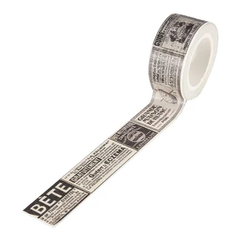 

Flower Washi Tape 10M Auto Decorative Art Adhesive Sticky Paper DIY style: Sticker Retro