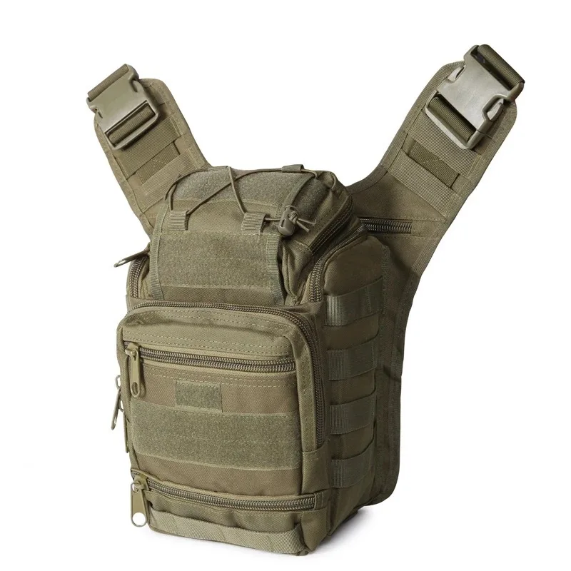 600D للماء أكسفورد العسكرية الخصر حزمة Bolsas تكتيكات التمويه حقيبة الرجال رسول أكياس كاميرا حقيبة W47