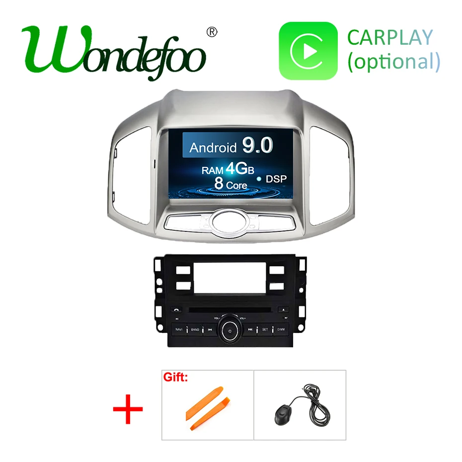 

DSP Android 9.0 AV Output Car DVD Player for Chevrolet Captiva Epica 2012-2015 GPS Radio Multimedia Screen Navigation Stereo