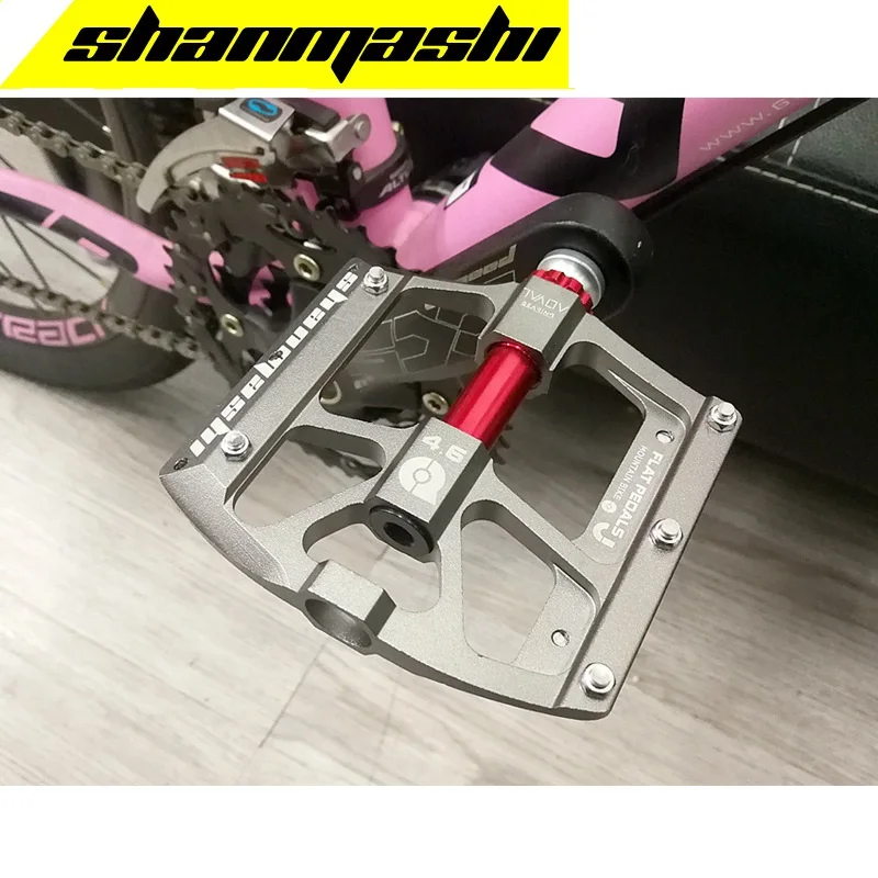 Mtb 3 Bearing Bike Bicycle Pedals Ultralight Aluminum Alloy Pedal 105mm