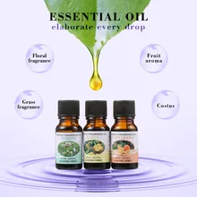 6x10 мл водорастворимый цветок фрукты с ароматом эфирного масла Арома увлажнитель ароматерапия эфирное масло снимает стресс